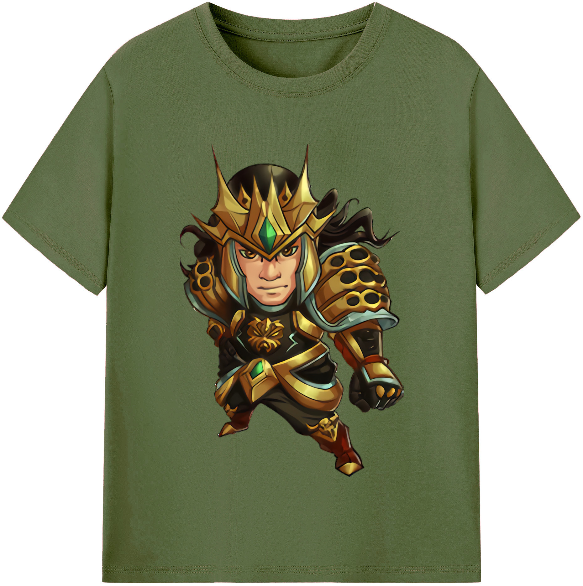 リーグ・オブ・レジェンド League of Legends LOL 綿100％半袖Tシャツ（フロントプリント）